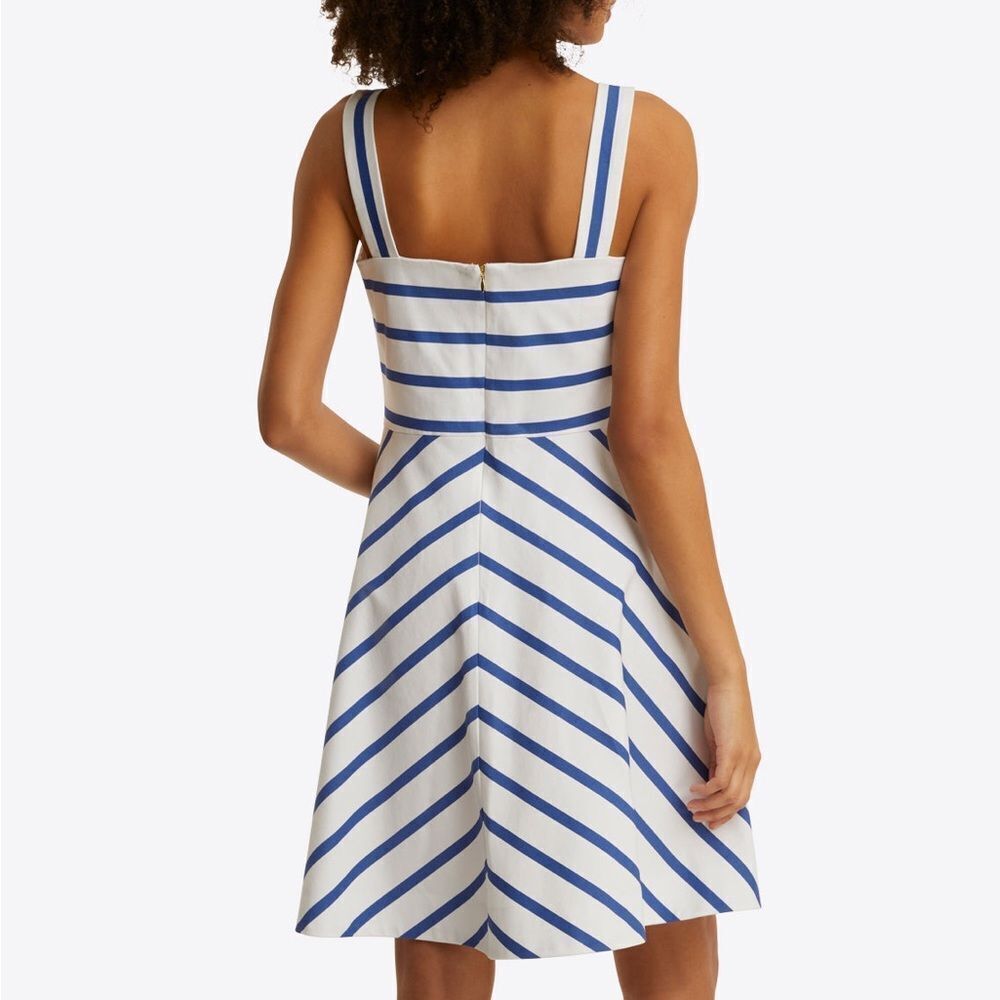 Draper James Perfect Adorable FLATTERING Zoe Love Cotton Circle Dress NEW - Picture 3 of 7